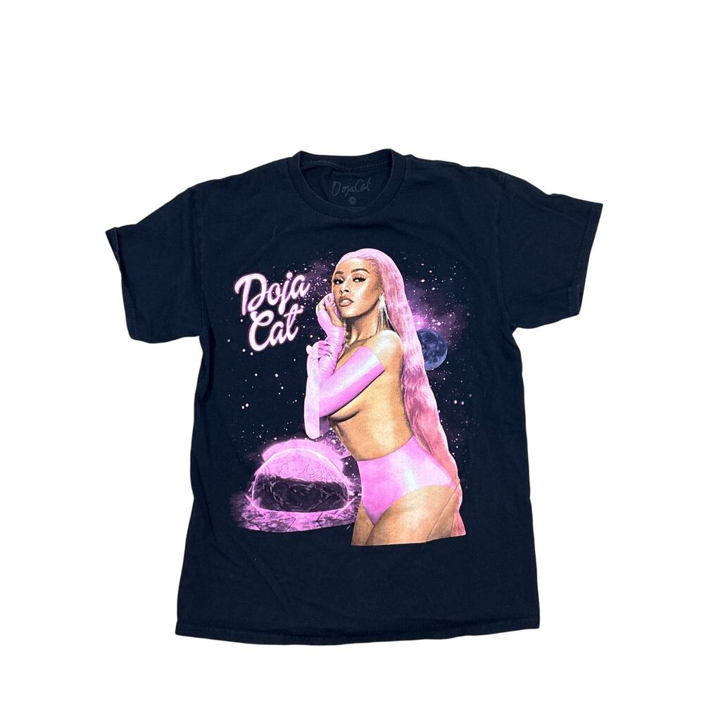 Doja Cat hot pink planet her Medium casual shirt streetwear rap tee hip hop